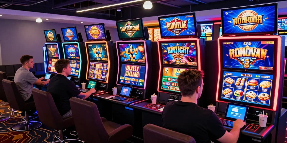 Non UK casinos for British players at https://sssk.org.uk, showcasing vibrant gaming environment with diverse games and secure payment options.