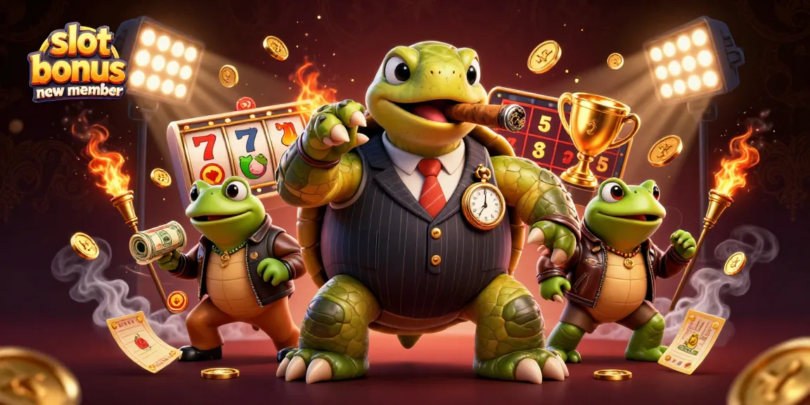 Engage with the exciting slot bonus new member offer amidst a vibrant casino scene.
