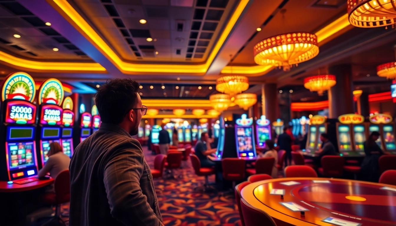 Experience the vibrant atmosphere of the best online casino Canada with a thrilling jackpot celebration.