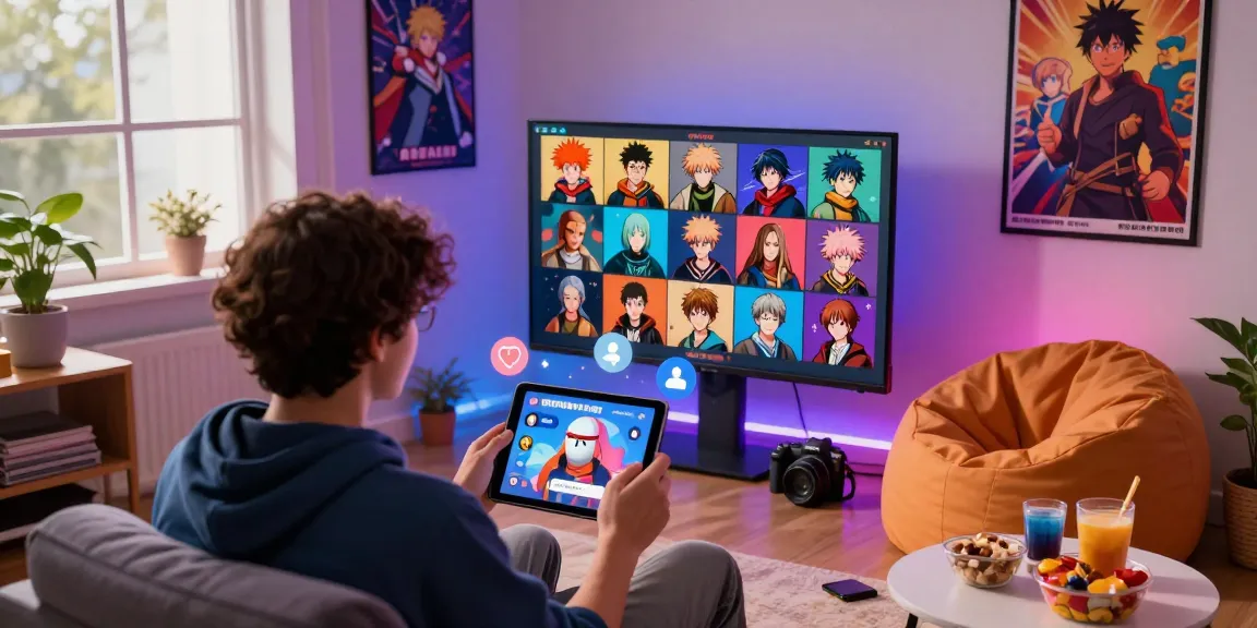 Player interacting with characters in vibrant Status AI social media simulation game, showcasing dynamic gaming environment.