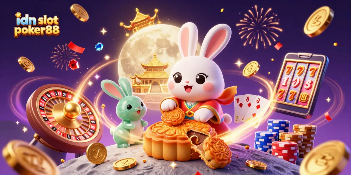 Experience exhilaration at idn slot poker88, where a moon rabbit reveals poker treasures.