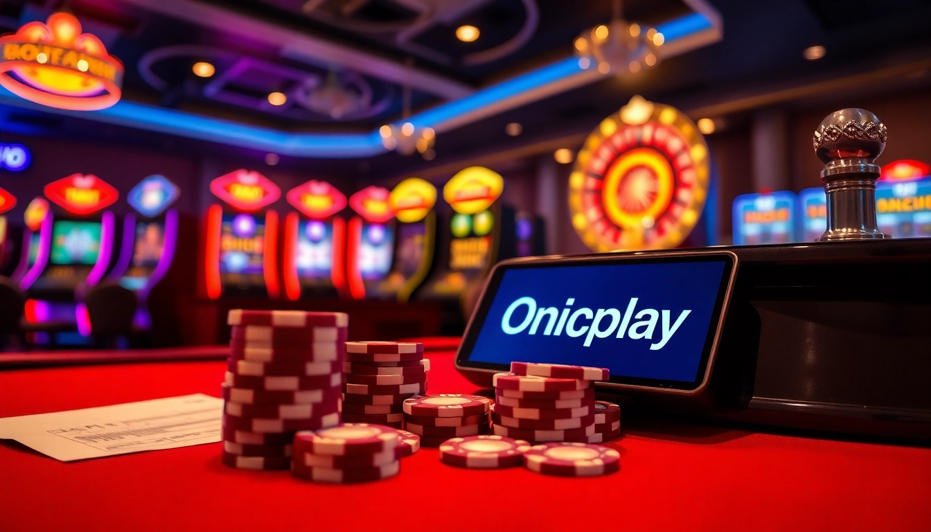 Spin the reels and win big at Onicplay with vibrant slot machines and thrilling gameplay.