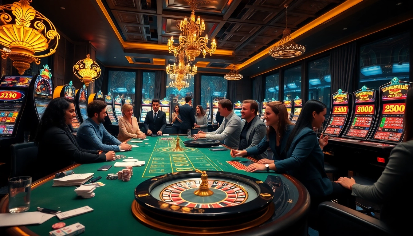 Vivez l'excitation au casino en ligne France avec des machines à sous vibrantes et des jeux de poker en action.