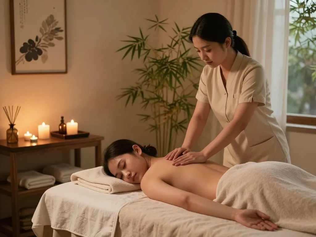 Discover relaxation with 강남마사지 in a serene spa setting featuring a soothing massage environment.