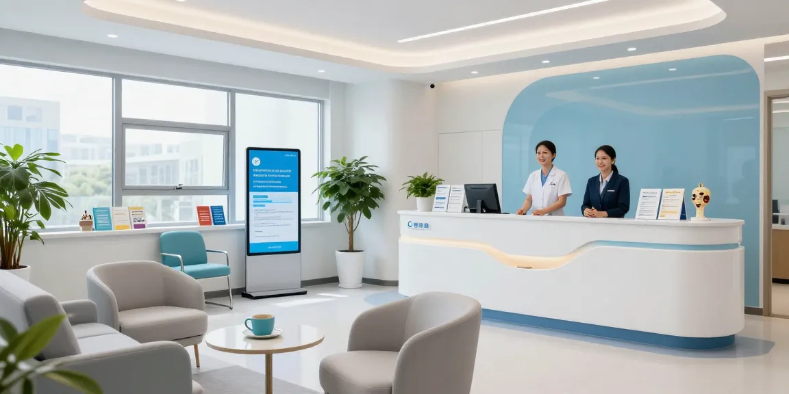 David Hoffmeister reviews in a healthcare setting, showcasing compassionate patient care in a modern clinic.