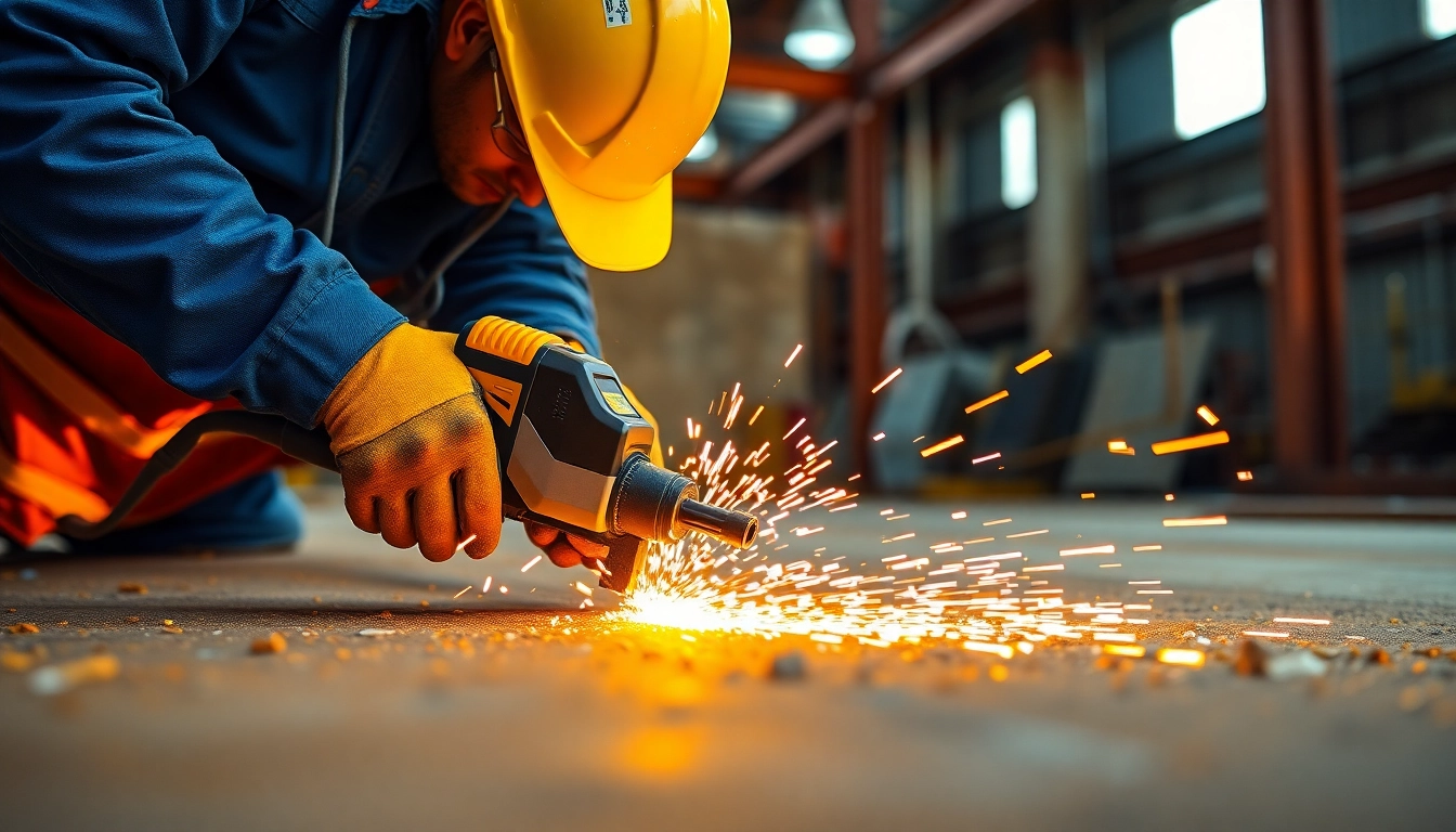 Fresas perforadoras empleadas en el proceso de perforación precisa en construcción, mostrando técnica y calidad.