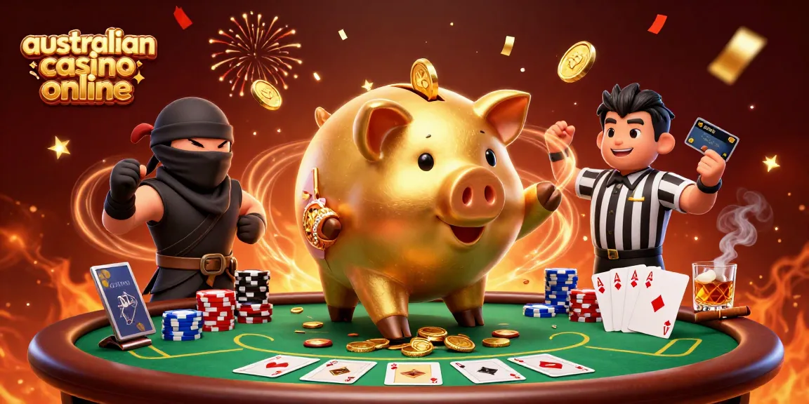 Engage with the australian casino online scene featuring vibrant characters in a rich, dynamic setting.
