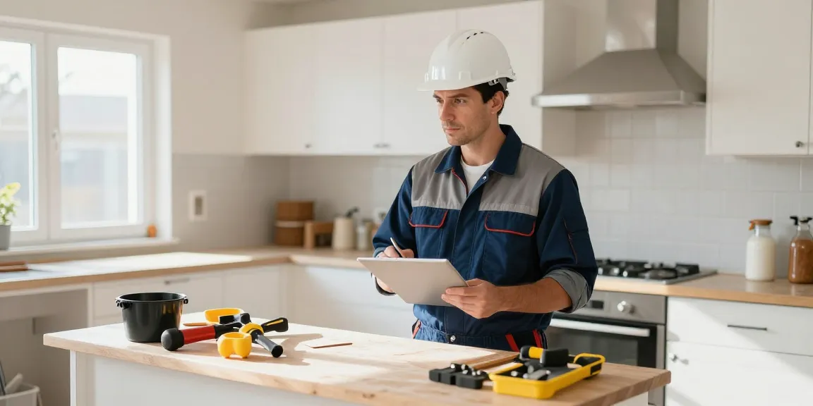 Trusted local service provider for we buy houses in Tennessee with professional contractor working on home renovations.