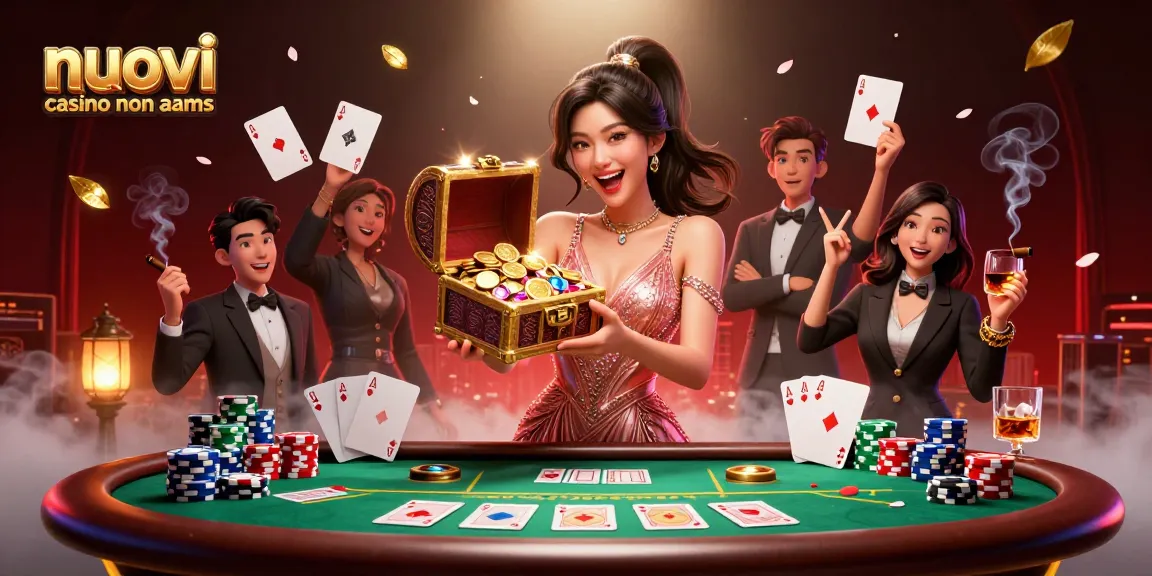 Vivi l'emozione nei nuovi casino non aams con un'incredibile cassa del tesoro di ricchezze e azioni di poker.