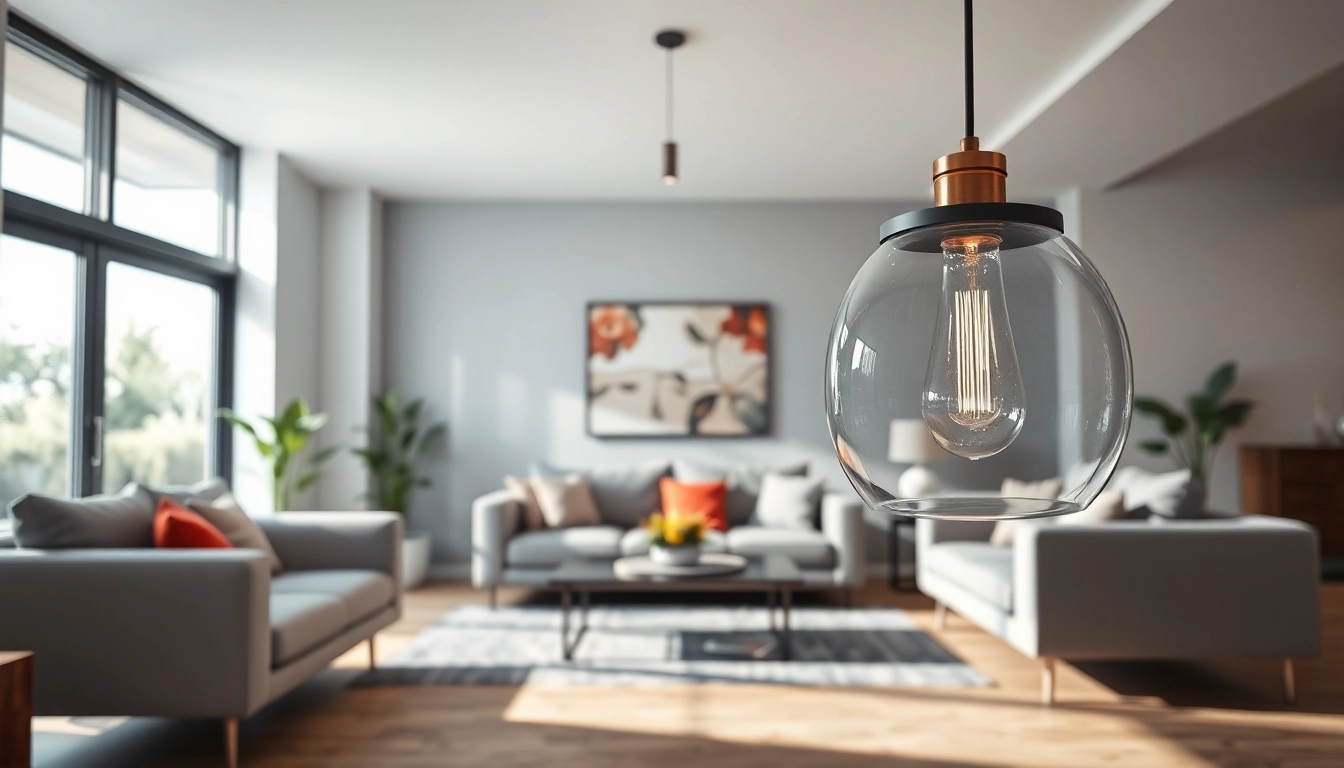 Sleek Illumination in a stylish living room showcasing elegant design and vibrant colors.