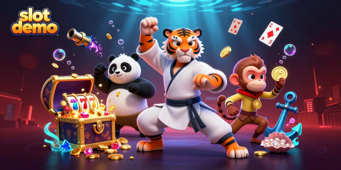 Slot demo yang memukau dengan karakter tigre kungfu dan elemen kasino yang dinamis.