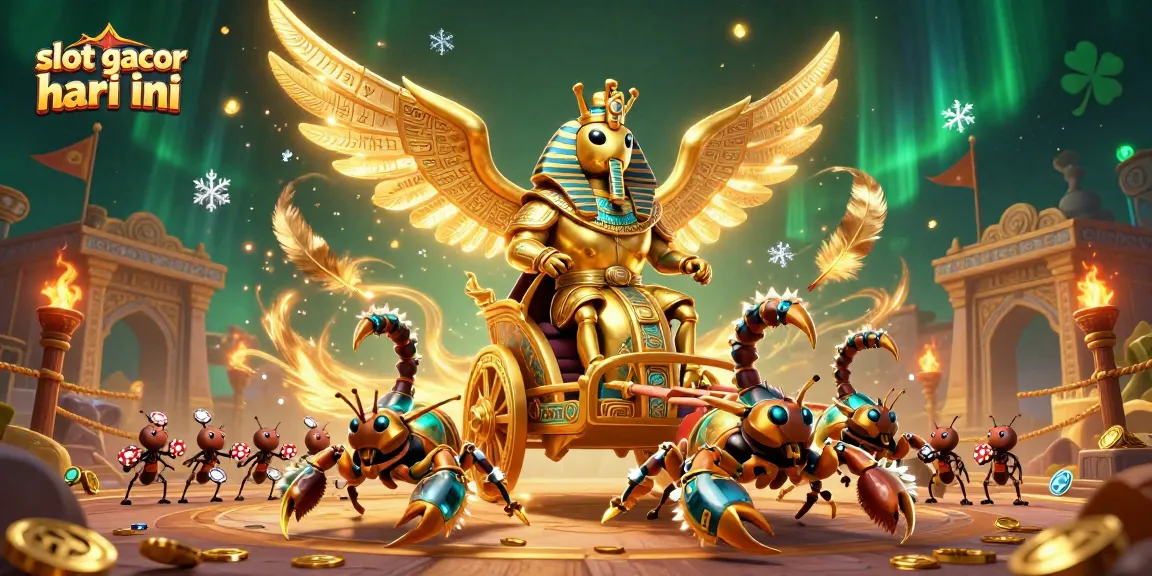 Engage with exciting slot gacor hari ini through a stunning illustration showcasing vibrant casino action.