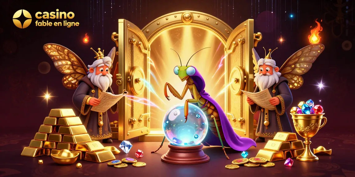 Affrontez le mystère du casino fiable en ligne avec un voyant révélant des trésors.