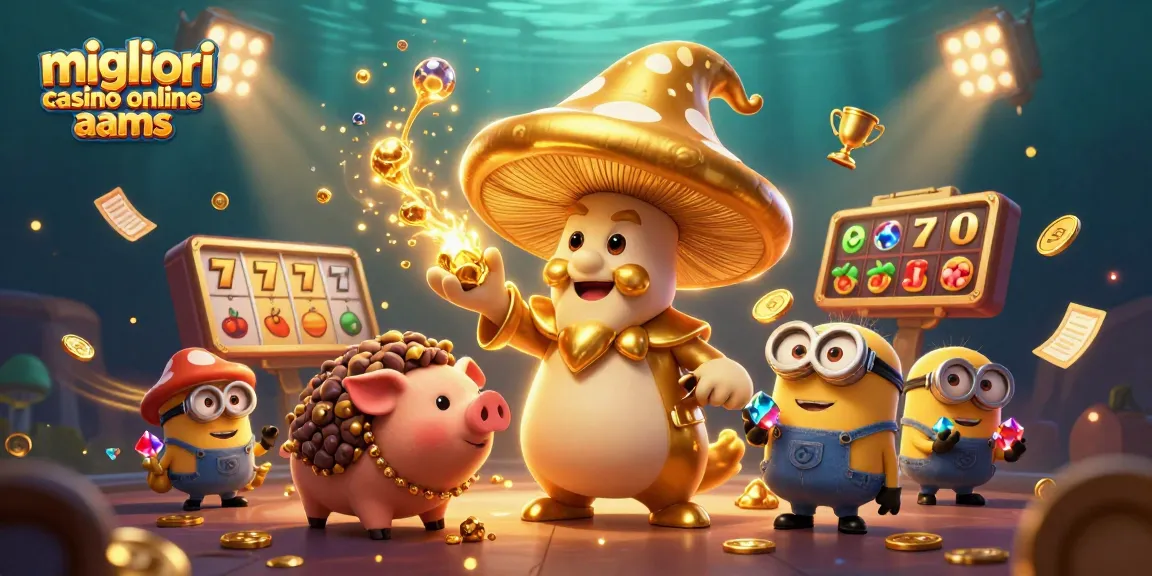 I migliori casino online AAMS offrono giochi entusiasmanti come slot e jackpot; gioca e vinci!