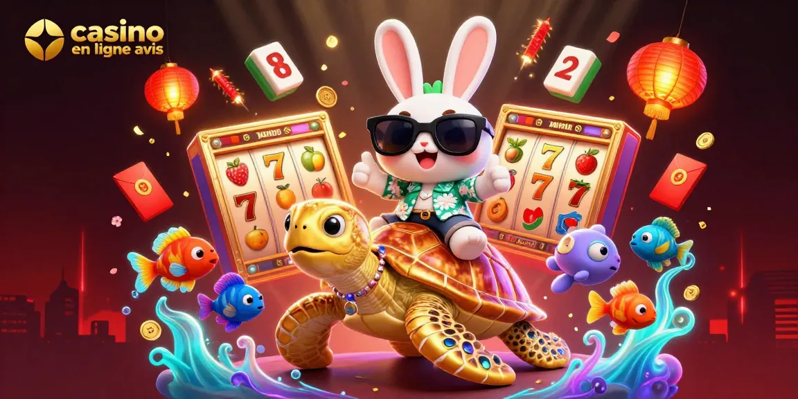 Affichez votre avis sur un casino en ligne avec une illustration captivante.
