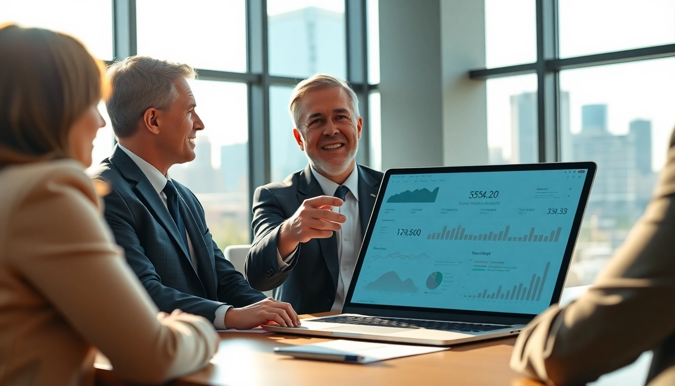 Engaging consultation at an independent wealth management firm San Antonio with professional advisor and clients.