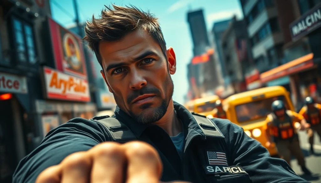 Bayside Boom captures the ex-special forces captain in a tense urban rescue operation.