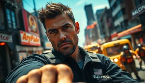 Bayside Boom captures the ex-special forces captain in a tense urban rescue operation.