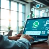 Streamlined interface of WhatsApp Smart CRM energizing business communication in a professional setting.