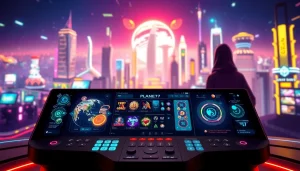 Menampilkan pengalaman permainan PLANET77 game yang interaktif dan menarik dengan antarmuka yang menakjubkan.