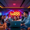 Hello88 online gaming experience showcasing diverse players engaged in betting.