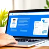 Create a stunning resume using the Resume Builder interface with sleek templates.