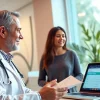 Engaging consultation about Medical Weight Loss Nyack with a patient and a healthcare professional.