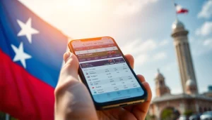 Explore sports betting apps Texas with a user-friendly interface showcased on a smartphone against a Texas backdrop.