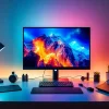 Nano Banana Pro editing tool demonstration with vibrant AI transformation