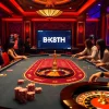 Enjoy thrilling gameplay at BK8TH with vibrant casino games, poker chips, and exciting roulette wheels.
