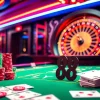 Experience the energetic thrill of FLY 88 at a vibrant casino table with high stakes play.