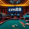 Players enjoying cm88 casino games in a vibrant and luxurious setting filled with excitement.