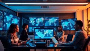 Collaborative workspace demonstrating porn ai technology integration in modern content creation.