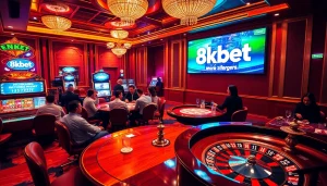 Experience the high-stakes thrills at 8kbet casino with vibrant tables and exciting gameplay.