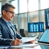 Engage in the Orange County Inmate search with a legal advisor reviewing data.