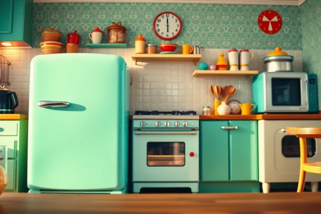 Elevate Your Space with a Stunning Retro Appliance