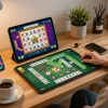 Engaging gameplay on Mahjong slot with vibrant interface and cozy setting