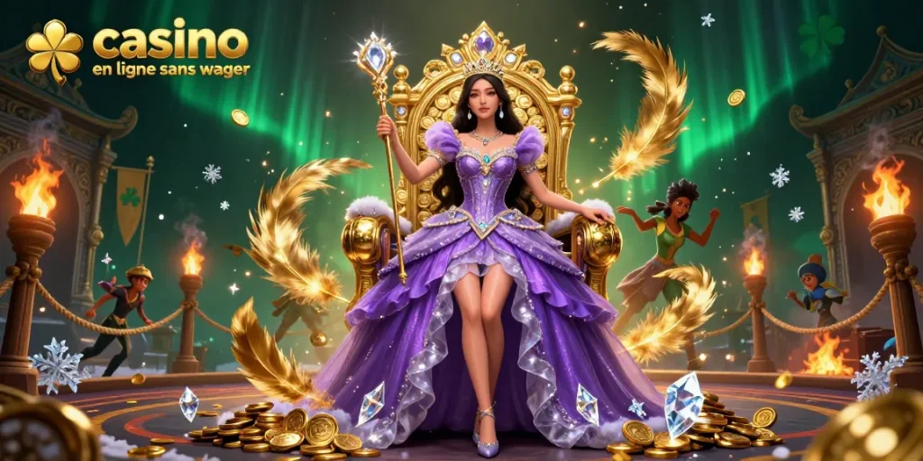 Vivez un plaisir ultime au casino en ligne sans wager avec des personnages engageants et des éléments de jeu riches.