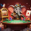 Experience the thrilling gameplay at Rikvip, where steampunk characters engage in exciting gambling activities.