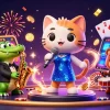 Engage with the exciting slot 5000 gaming experience featuring vibrant characters and dynamic casino elements.