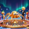 Spin the bitcoin casino jackpot with engaging slot elements and dynamic characters!