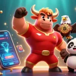 Play thrilling casino games with superjp in a vibrant scene showcasing colorful characters and dazzling graphics.