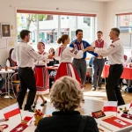 Gathering of Polish community at https://www.sfpol.com/ for cultural celebration in San Francisco.