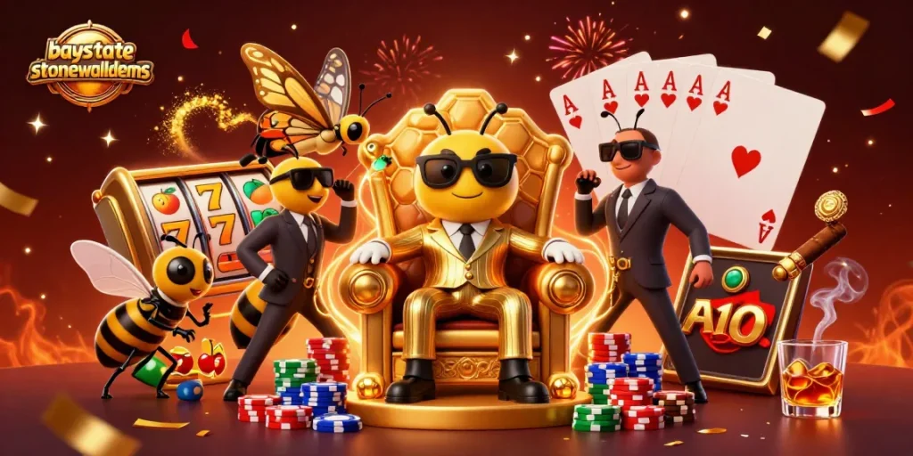 Menyaksikan baystatestonewalldems memberikan kesempatan menang besar dari slot gacor di atas meja poker yang megah.